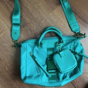 NWOT Madden Girl Alex Nylon Bowler Bag - GREEN